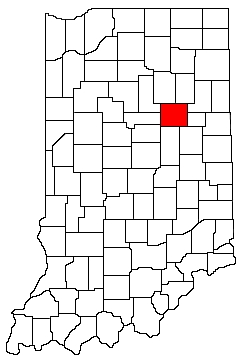Grant County Indiana Location Map