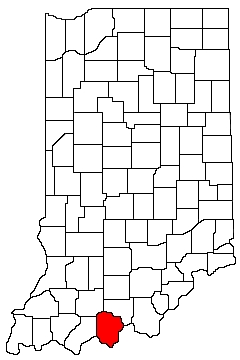 Perry County Indiana Location Map